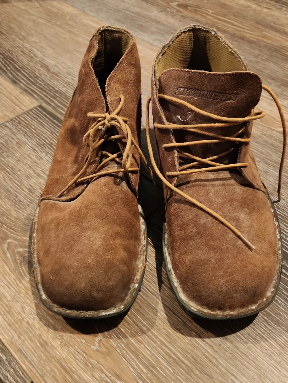 Men's Skechers Leather BOOTS